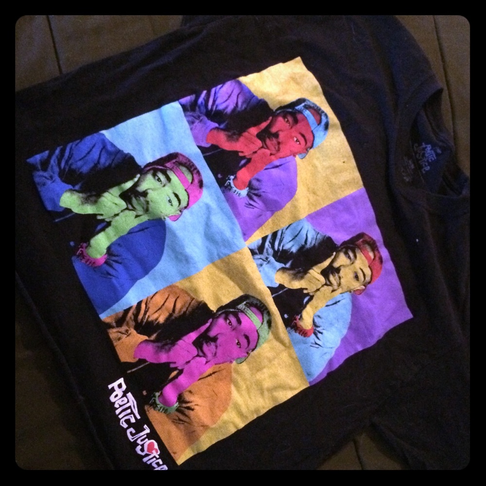 Tupac crop top